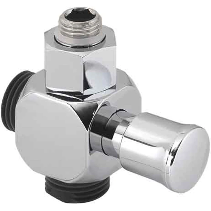 Deviatore A 2 Vie Per Colonna Doccia Cross Easy 02 Cromo