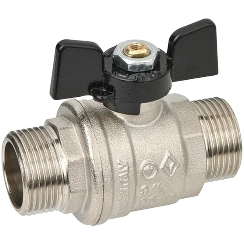 Valvole A Sfera P. Totale M-M Farfalla Alluminio Bugatti 1/2" Dn 15 Pn 64