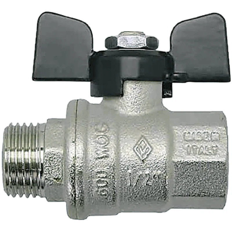 Valvole A Sfera P. Totale M-F Farfalla Alluminio Bugatti 1" Dn 25 Pn 30