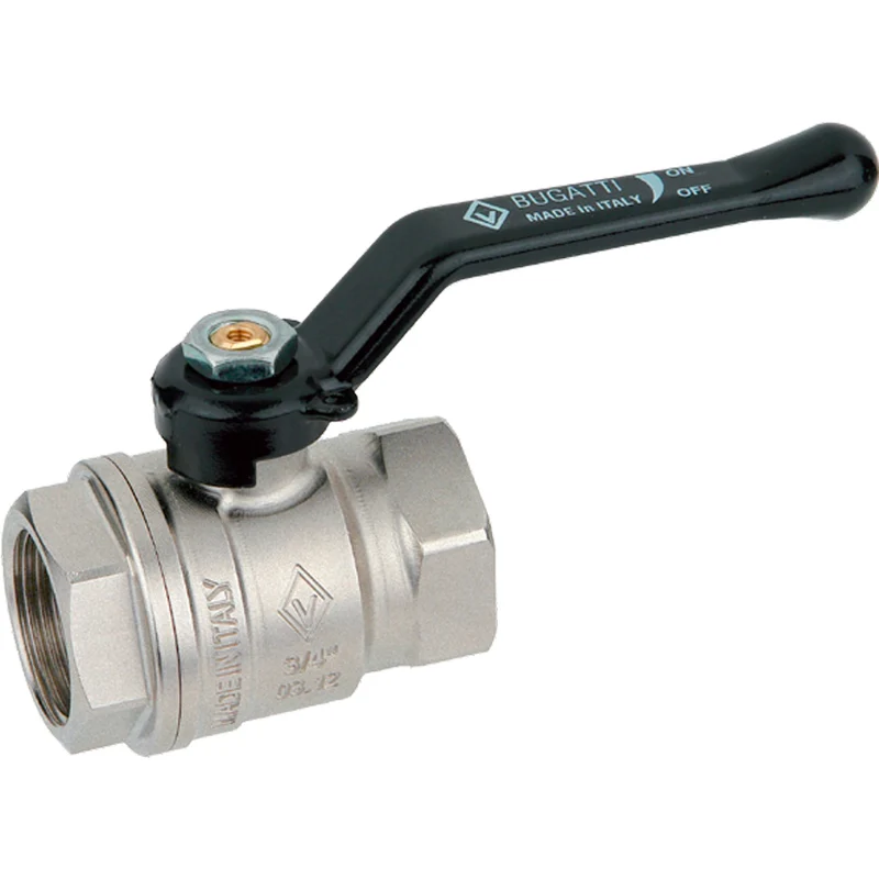 Valvole A Sfera P. Totale F-F Leva Alluminio Bugatti 1"1/2 Dn 40 Pn 20