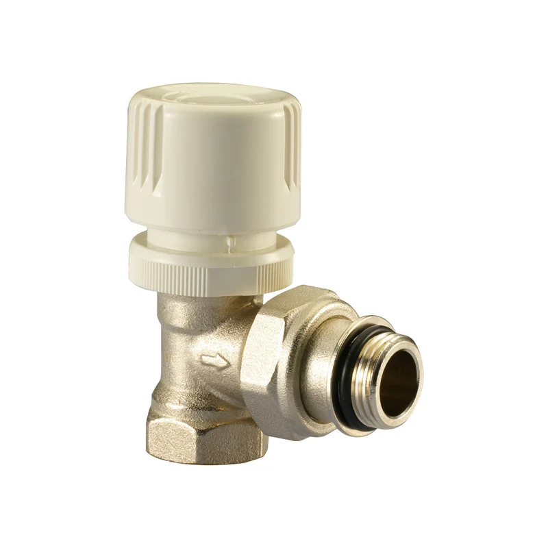 Valvola Termostatizzabile A Squadra Con Attacco Femmina Serie Standard Ivar 3/8" F X 3/8" M O-Ring