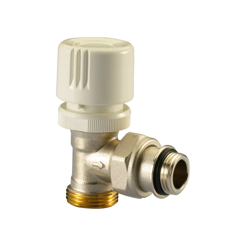 Valvola Termostatizzabile A Squadra Con Attacco Maschio Serie Standard Ivar Eurok X 1/2" M O-Ring