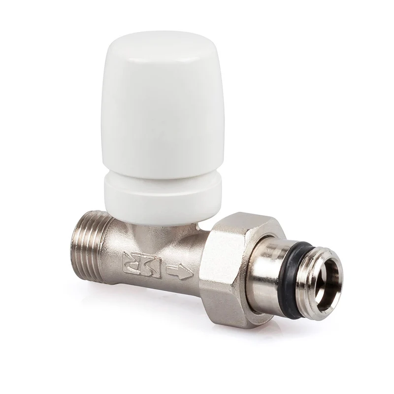Valvola Diritta Termostatizzabile Attacco Per Tubo Rame E Multistrato "Serie Universal" 3/8" X 1/2"