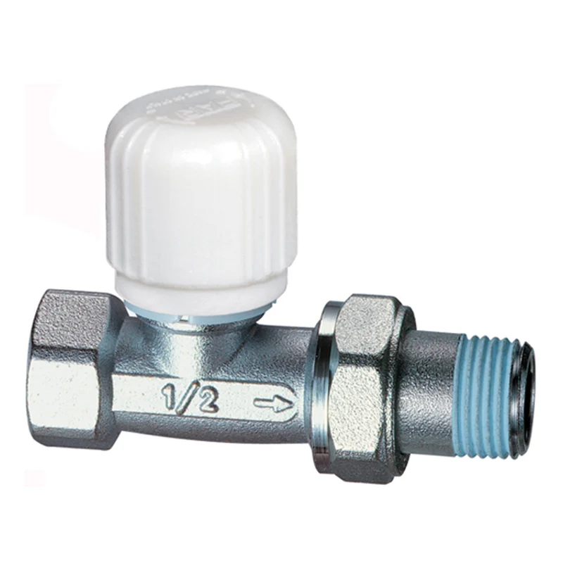Valvola Diritta Termostatizzabile Attacco Per Tubo Ferro Far 1/2"
