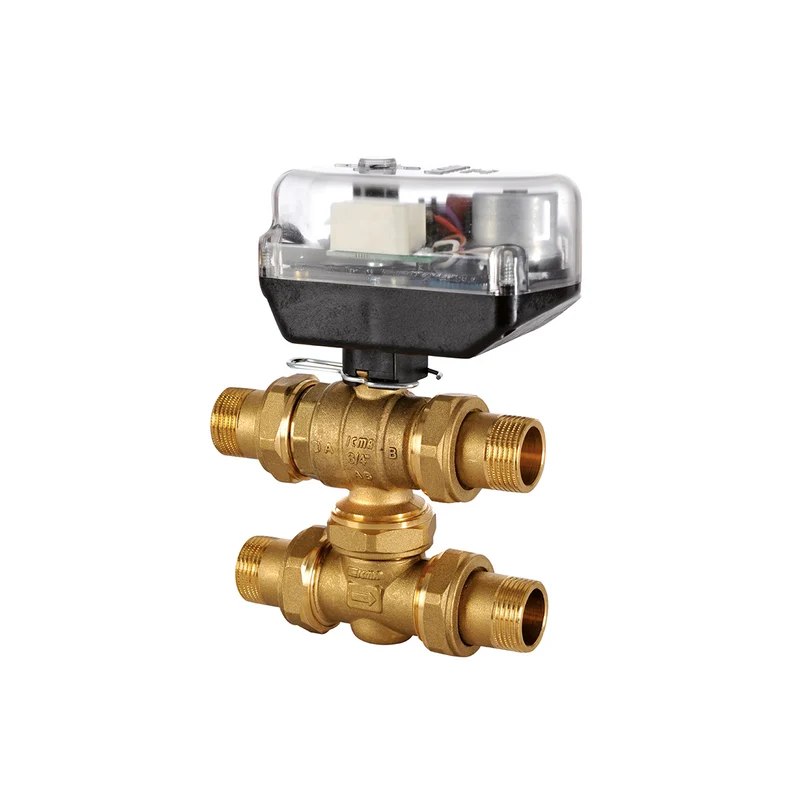 Valvola Di Zona A Sfera Motorizzata 4 Vie Icma 3/4" M - 230V