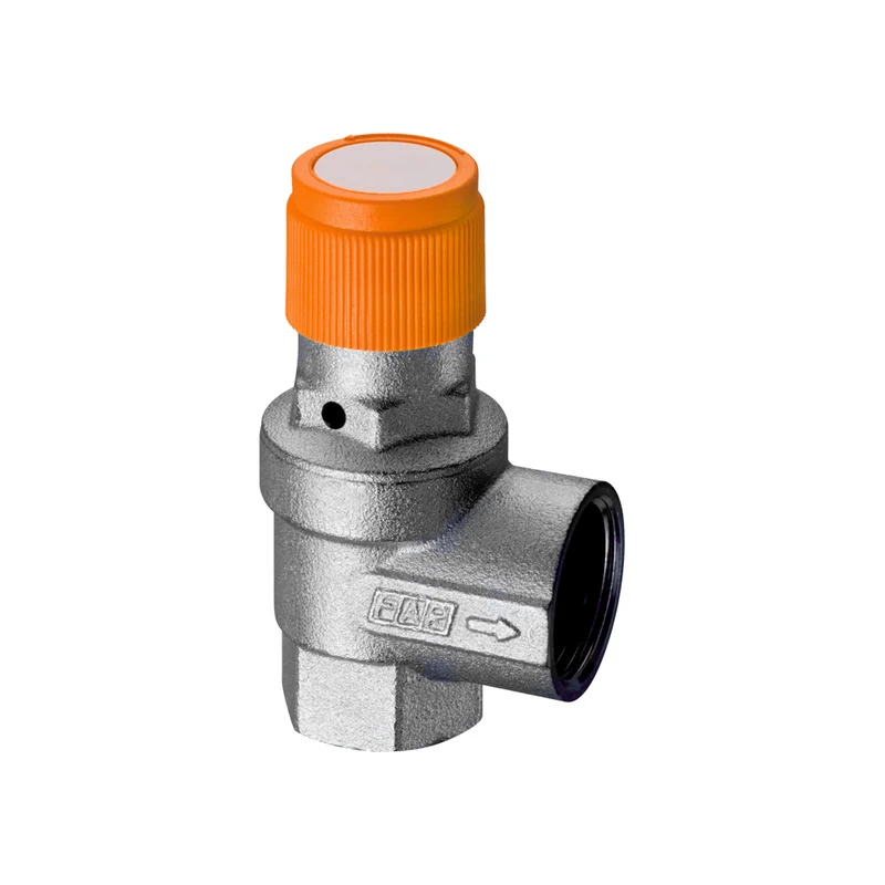Valvola Di Sicurezza Ordinaria Per Impianti Solari "Solfar" Far 1/2"F X 3/4"F - 6,0 Bar