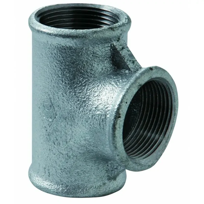 Raccordo Tee In Ghisa Zincata 3"