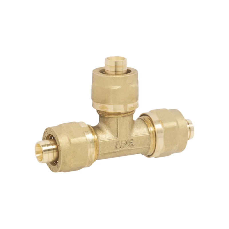 Raccordo Tee A Compressione Per Multistrato Ape 26 X 26 X 26