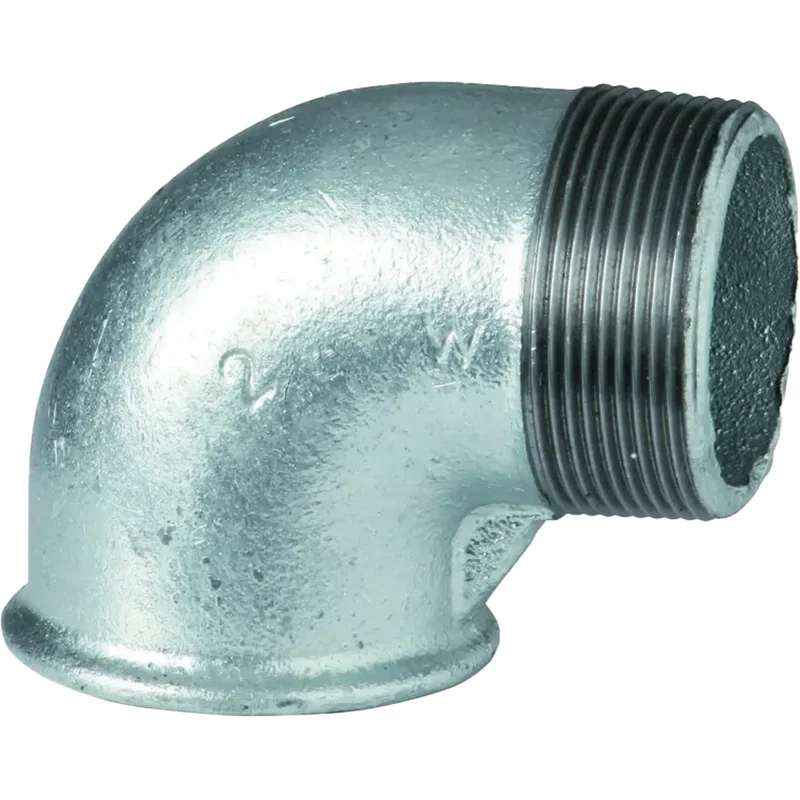 Raccordo Gomito Mf In Ghisa Zincata 4"