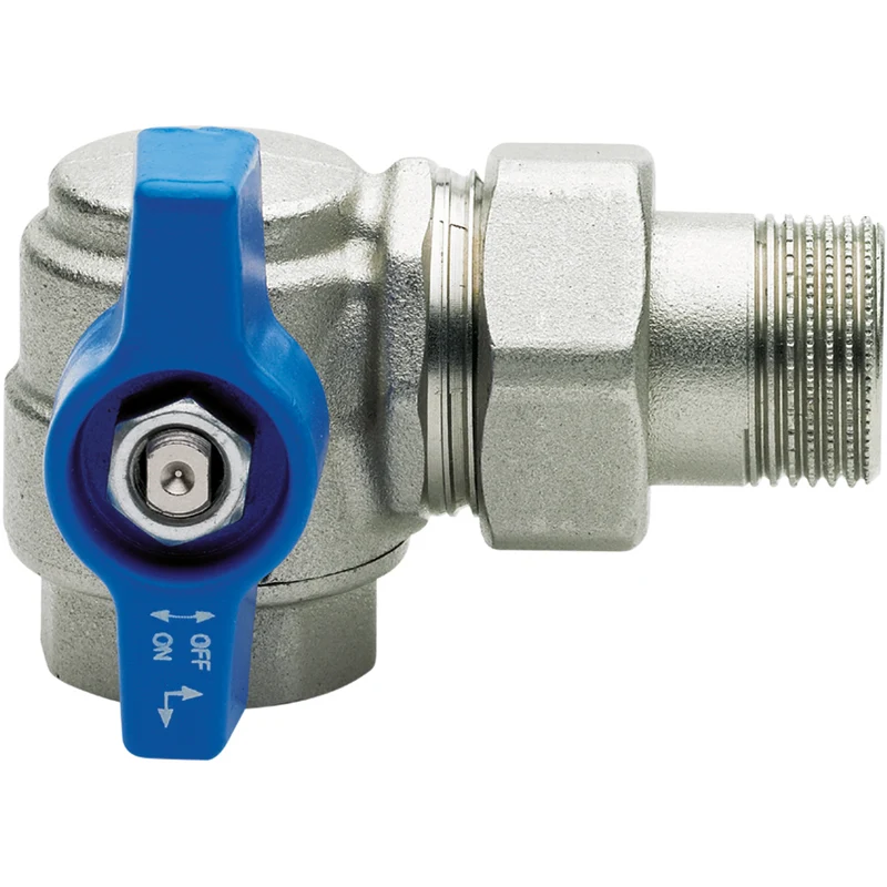 Valvola A Squadra Per Collettori Con Presa Frontale Dx 3/4"