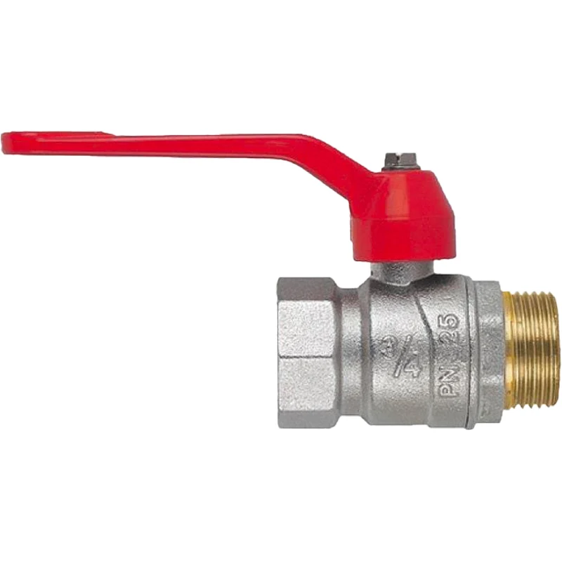 Valvola A Sfera P.Totale F-F Con Bocchettone Leva Fiv 3/4" Dn 20 Pn 40