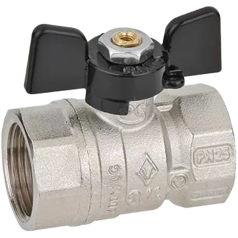 Valvola A Sfera P. Standard F-F A Farfalla Bugatti 1" Pn 25