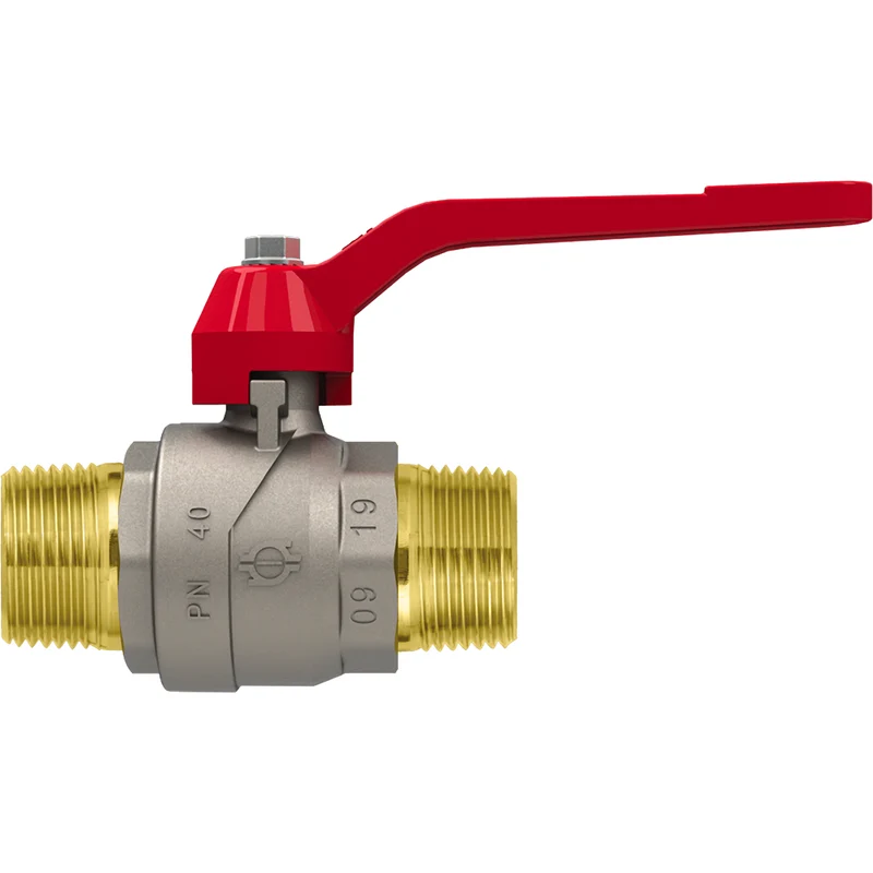 Valvola A Sfera M-M Leva Alluminio Fiv 3/4" Pn 40