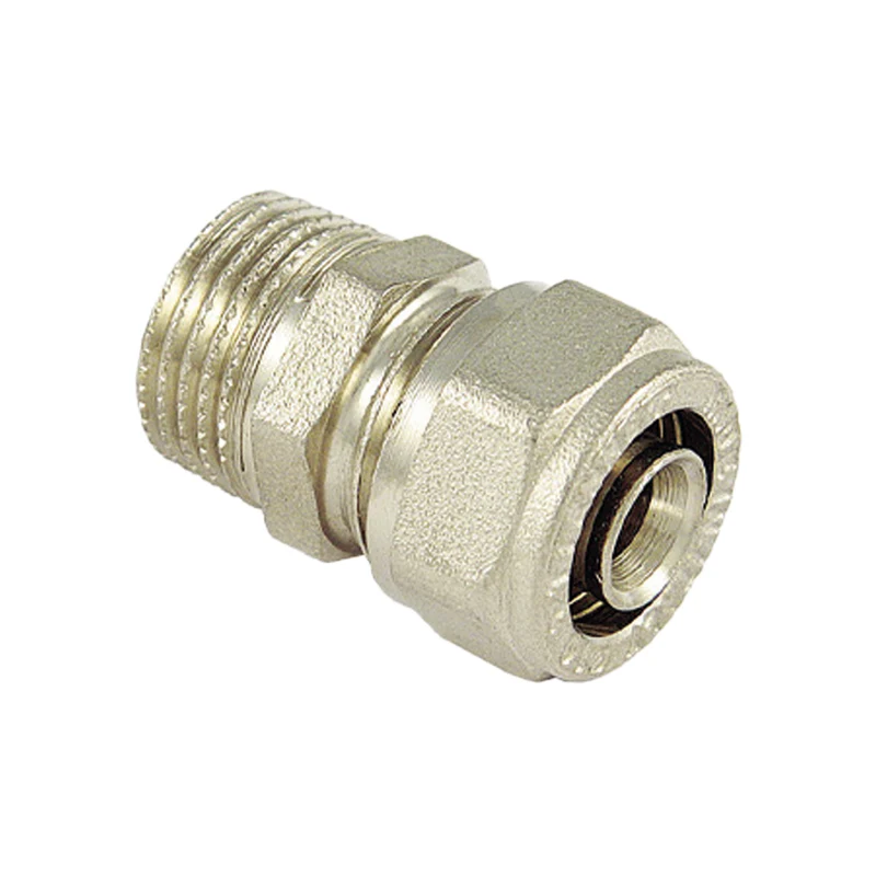 Raccordo Diritto Maschio A Compressione Per Tubo Multistrato Tm 1" X Ø32 (3,0) Mm