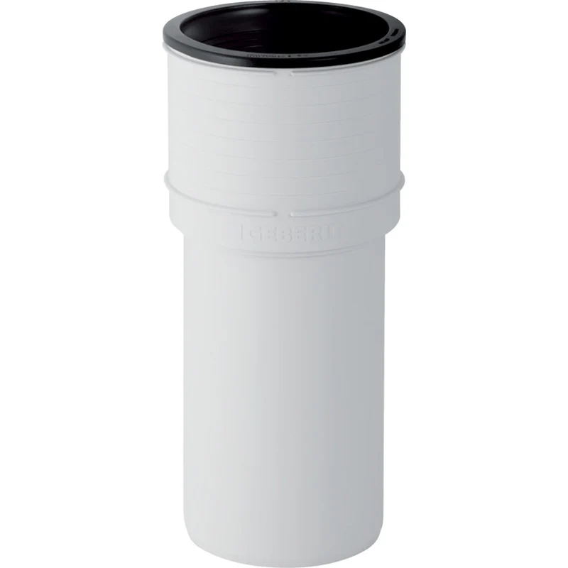 Raccordo Diritto Geberit Silent-Pp Per Wc Bianco - Ø 110 Mm