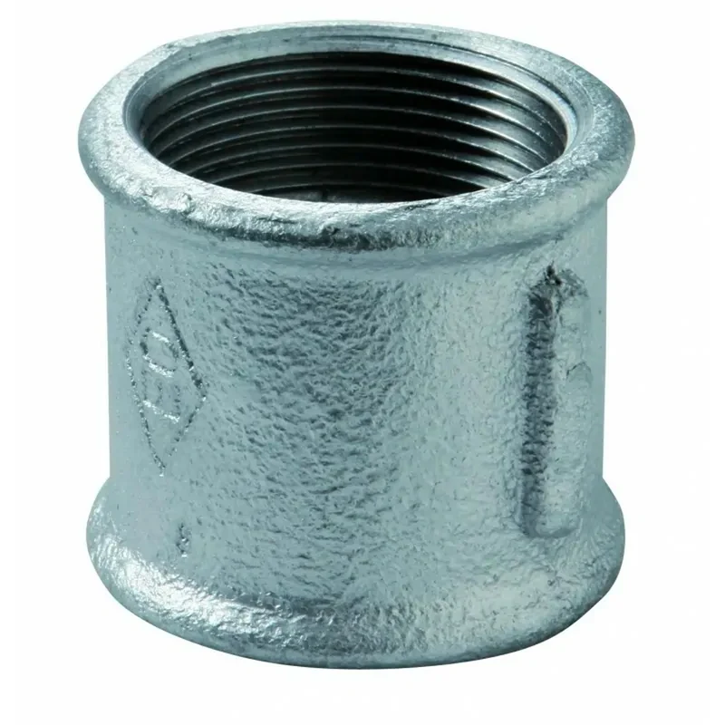 Raccordo Diritto Ff In Ghisa Zincata 3"