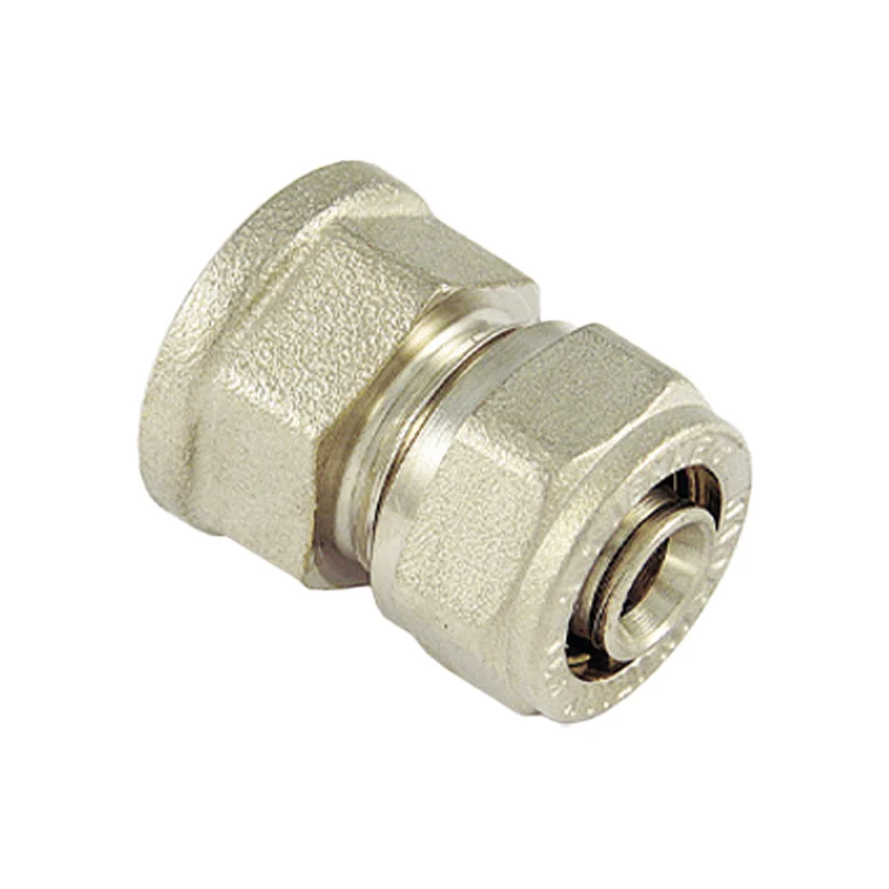 Raccordo Diritto Femmina A Compressione Per Tubo Multistrato Tm 1" X Ø32 (3,0) Mm