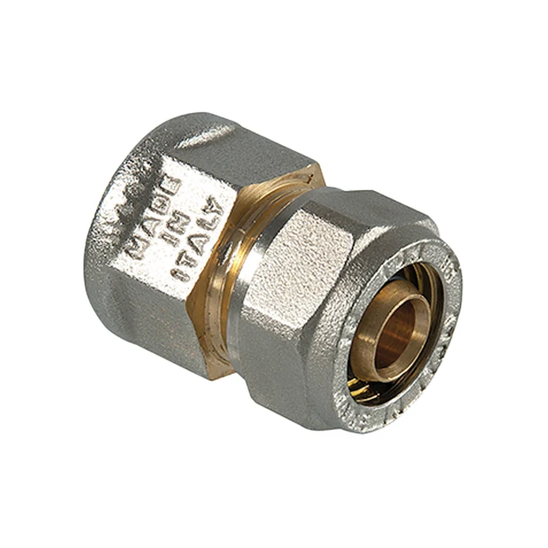 Raccordo Diritto Femmina A Compressione Per Tubo Multistrato Tdm 1" X Ø32 (3,0) Mm