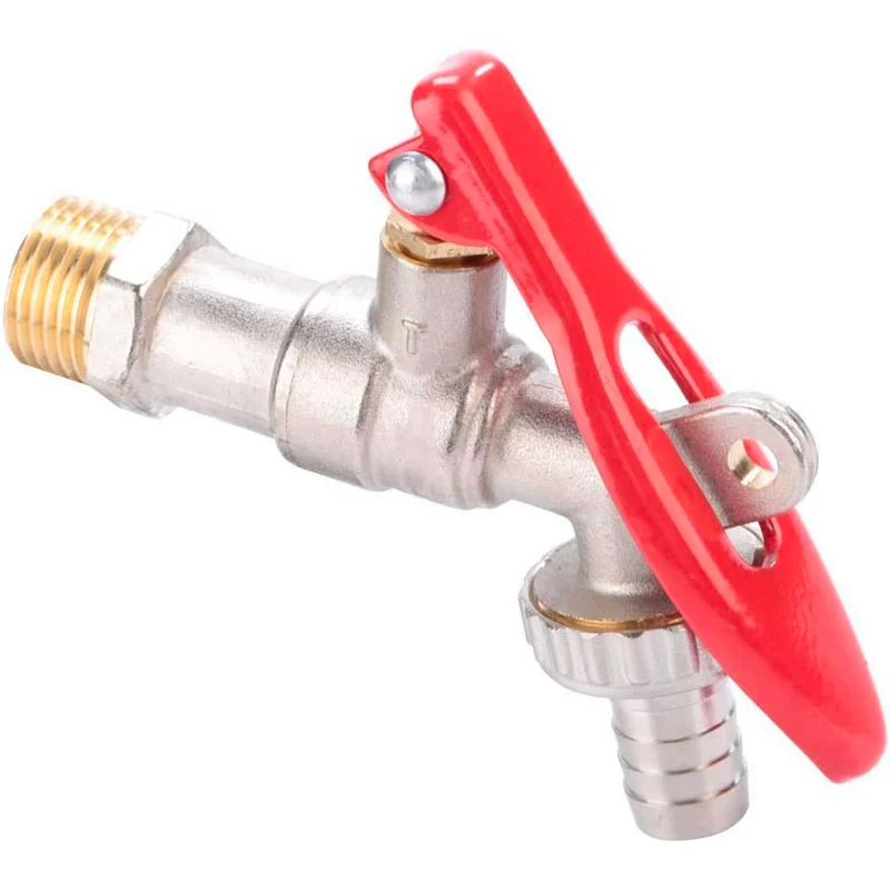 Rubinetto Portagomma Con Leva Lucchettabile Bugatti 1/2"