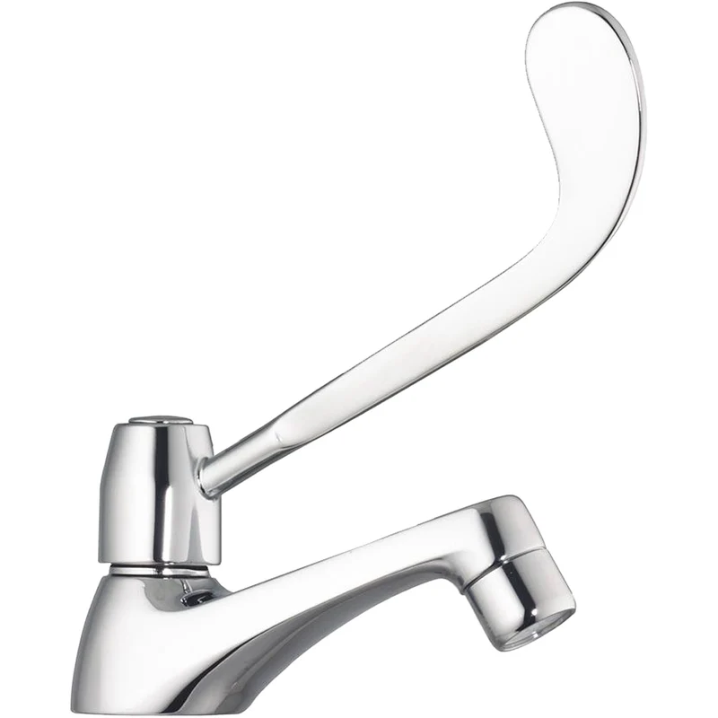 Rubinetto Collo Cigno Leva Clinica 1/2"