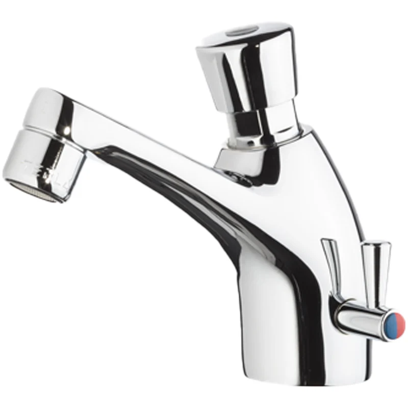 Rubinetto Collo Cigno Temporizzato Con Miscelatore 1/2"