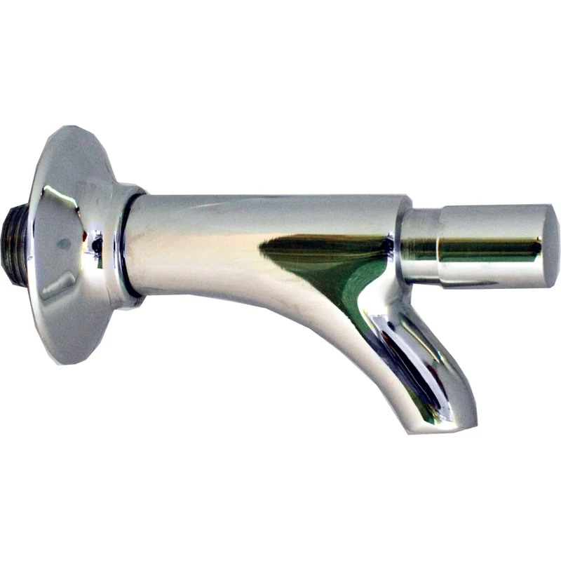 Rubinetto A Pulsante Semplice Frontale 1/2"