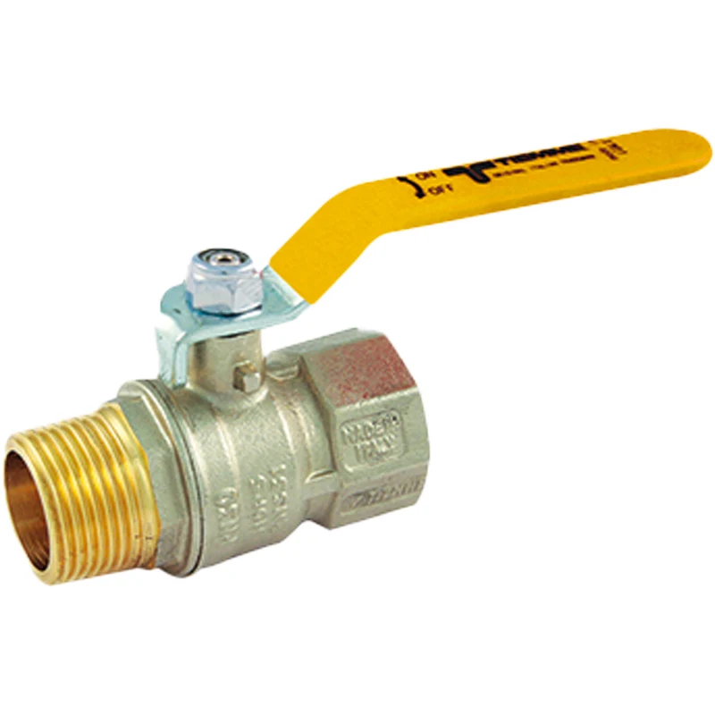 Valvola A Sfera Gas M/F Leva Acciaio Tiemme 3/4" Mop5 Dn 15
