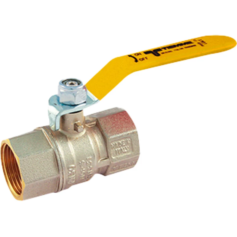 Valvola A Sfera Gas F/F Leva Acciaio Tiemme 1" Mop5 Dn 20