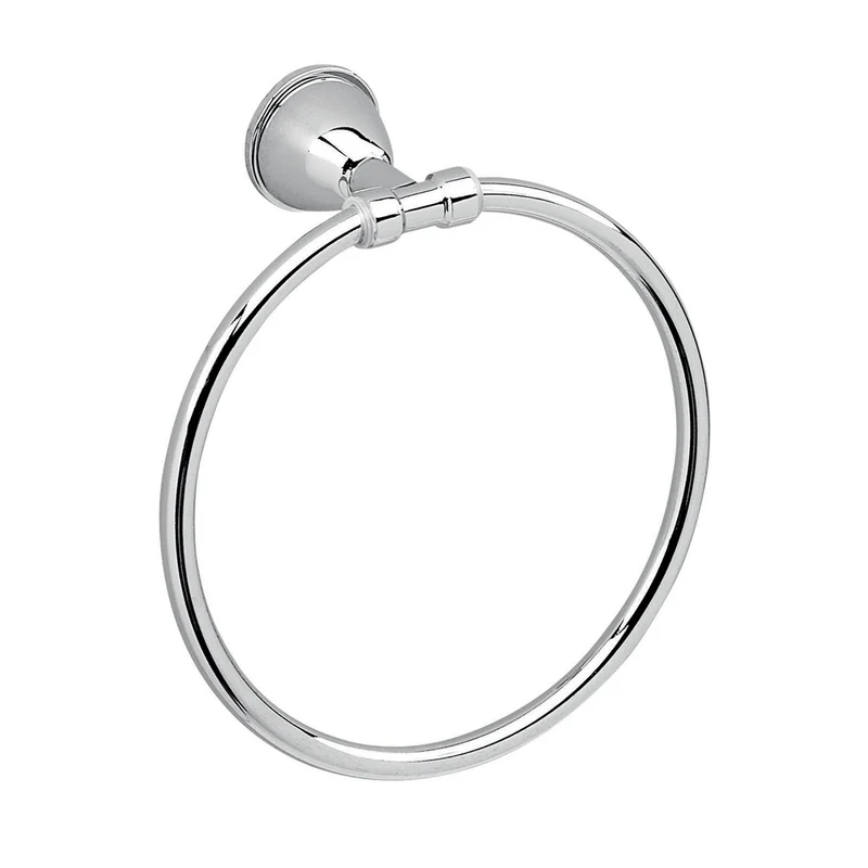 Portasalviette Ad Anello Genziana Cromato