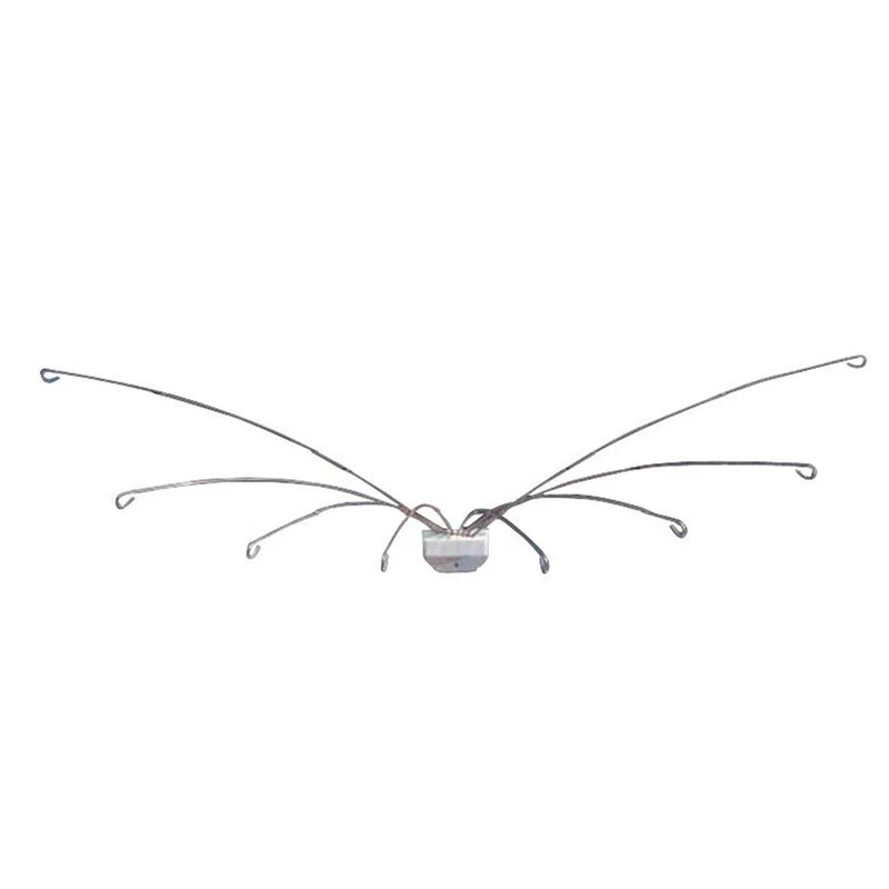 Porta Tenda Doccia 3 Lati 8 Aste - Cm 35/45/65
