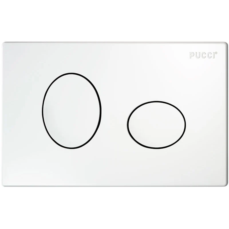 Placca Eco Modello "Ellisse" 4,7 Cromata