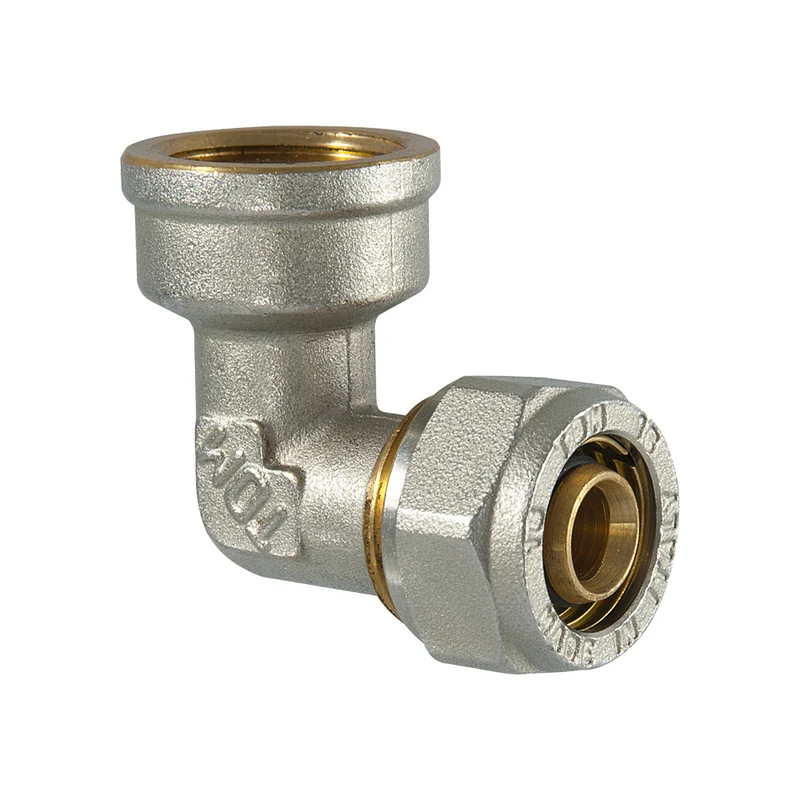 Raccordo Curvo Femmina A Compressione Per Tubo Multistrato Tdm 1" X Ø32 (3,0) Mm