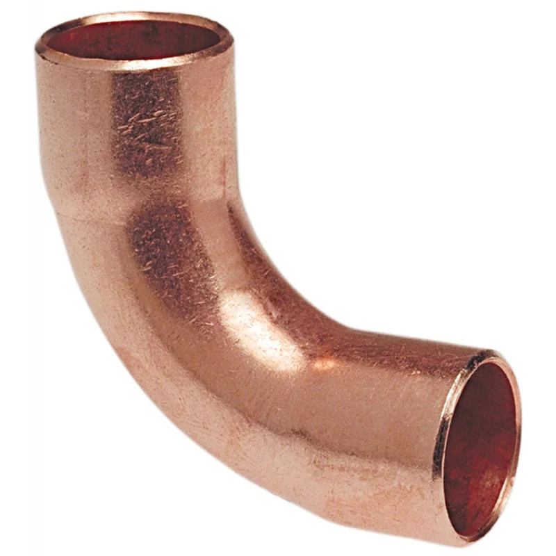Curva Rame 90° A Saldare Per Tubo Gelo 1"1/8