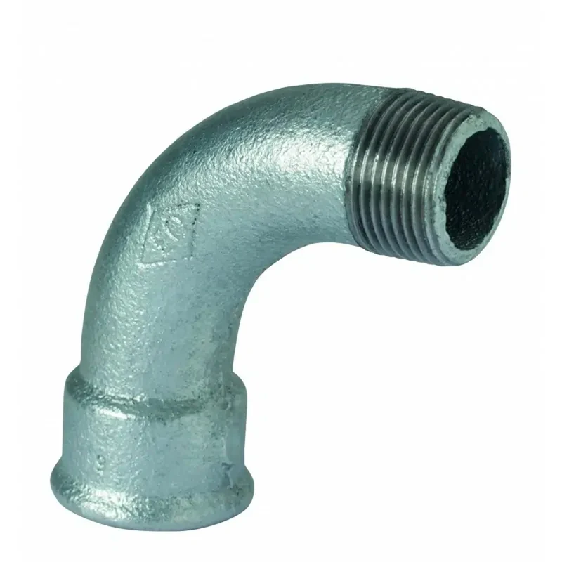 Curva A 90° Mf In Ghisa Zincata 4"
