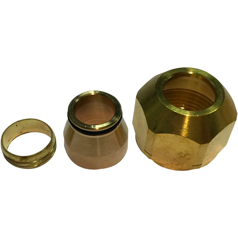 Raccordo A Stringere Per Tubo Rame Teco 3/4" X Ø 16Mm