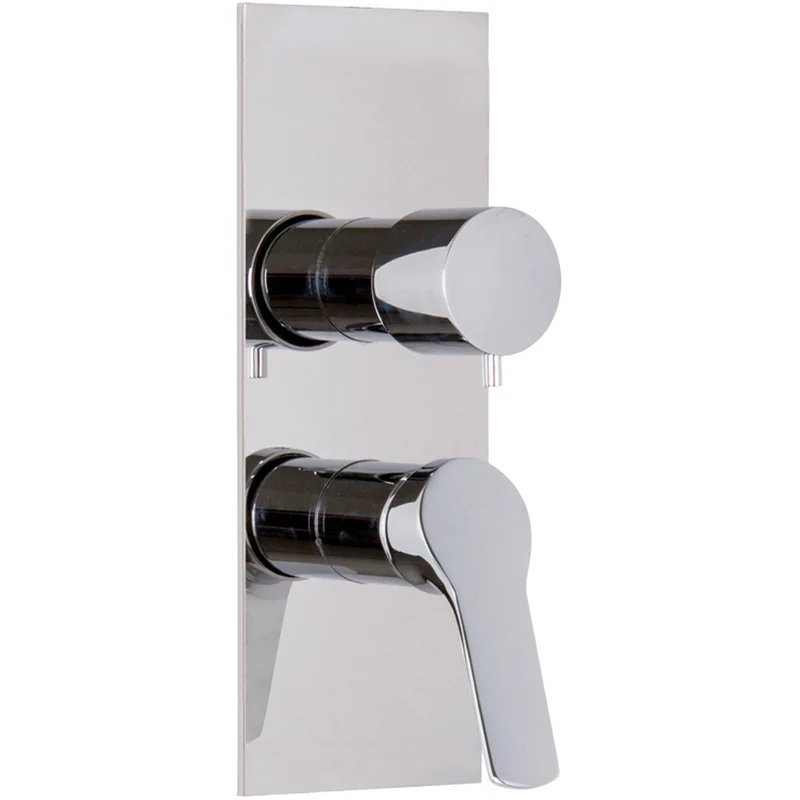 Miscelatore Doccia Incasso Con Deviatore "Serie 4" 2-3 Uscite Cromo