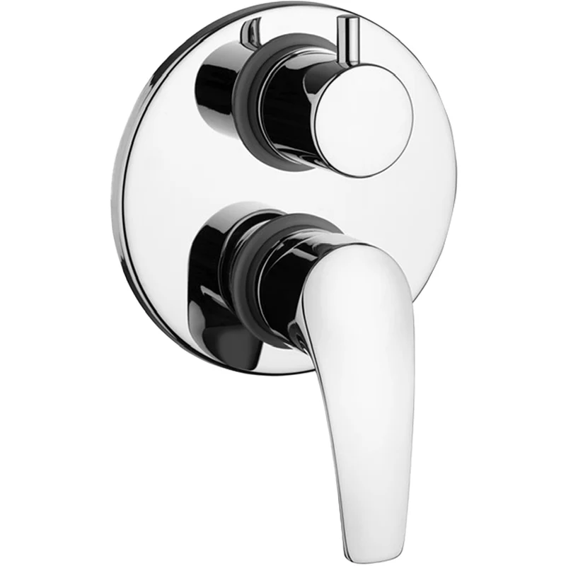 Miscelatore Doccia Incasso Con Deviatore 'New Berry' Cromo