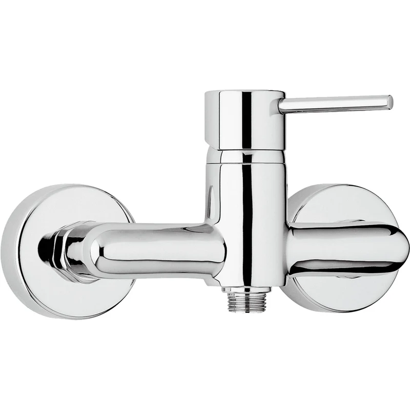 Miscelatore Doccia Esterno 'New Disco' Cromo