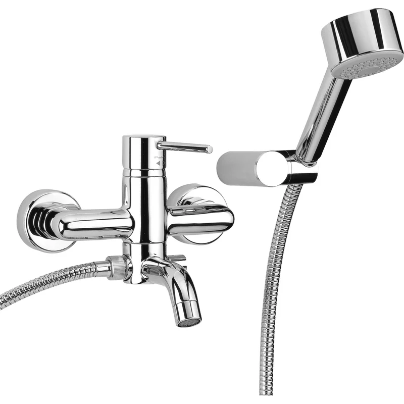 Miscelatore Vasca Esterno 'New Disco' Duplex Flex Cm 150