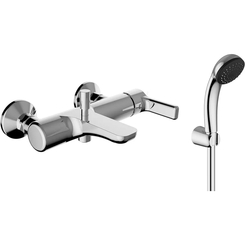 Miscelatore Vasca Esterno Con Doccetta Goodlife Cromo