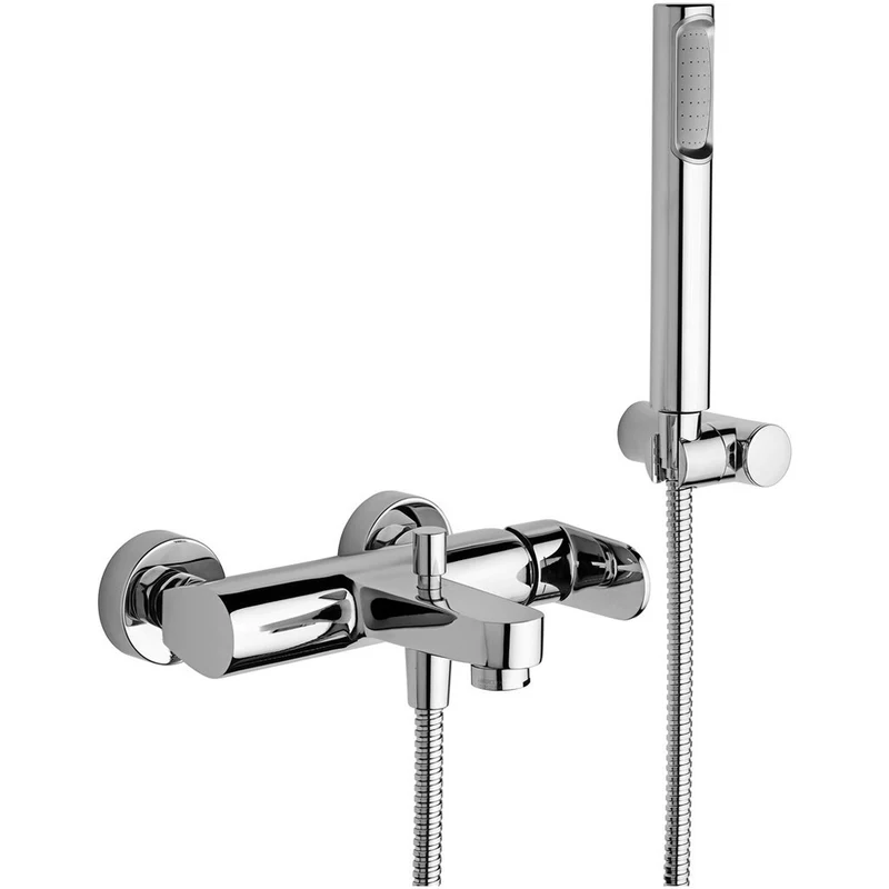 Miscelatore Vasca Con Set Doccia Candy Cromo