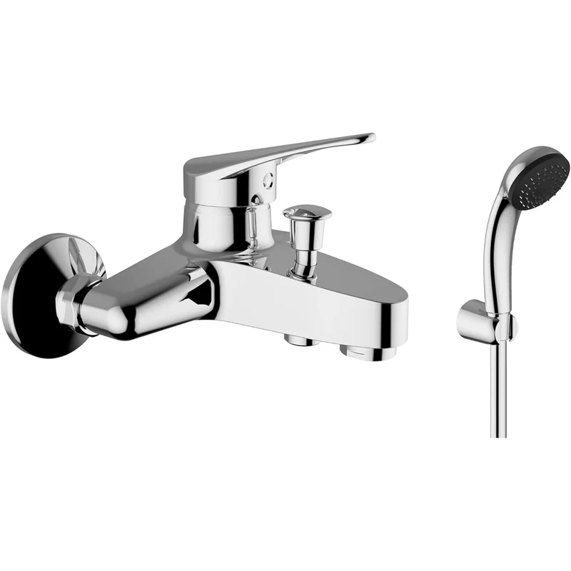 Miscelatore Vasca Con Doccetta T-One Cromo