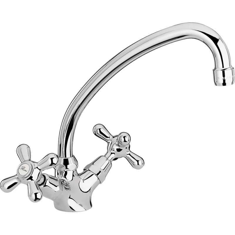 Miscelatore Monoforo Per Lavello 'Liberty' Cromo