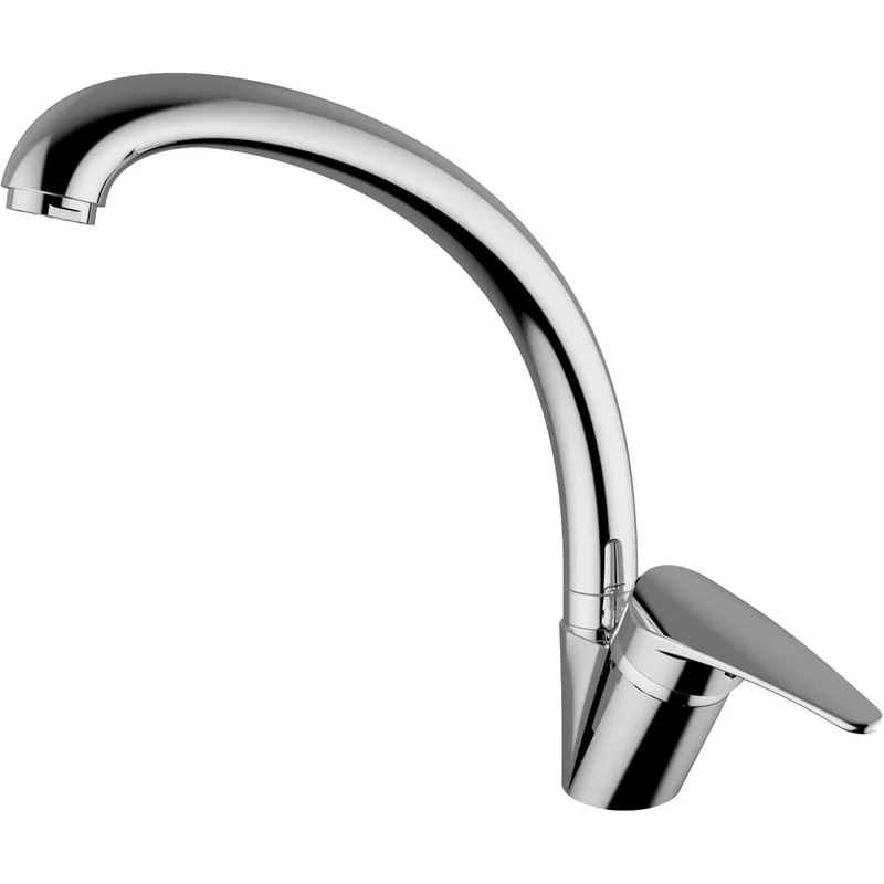 Miscelatore Lavello T-One Canna Fusa Cromo