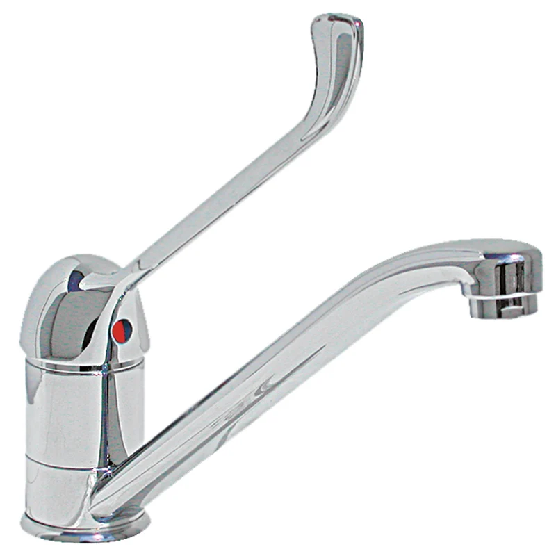 Miscelatore Lavello Leva Clinica Cromo Ø 40