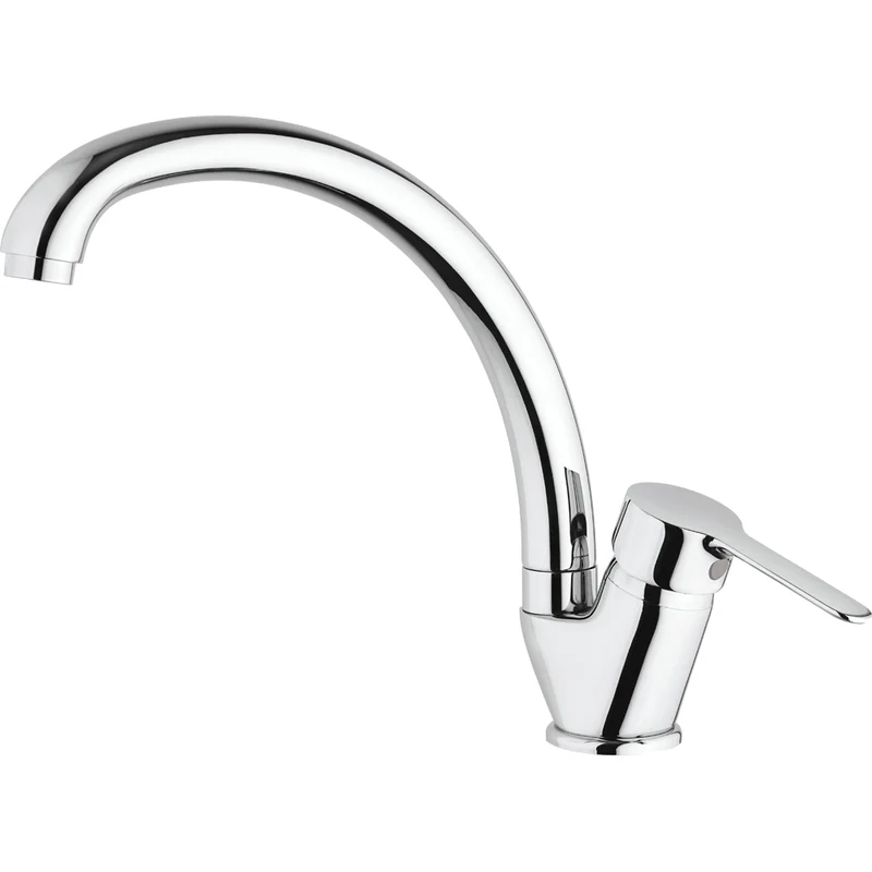 Miscelatore Lavello Con Canna Orientabile P3 Cromo