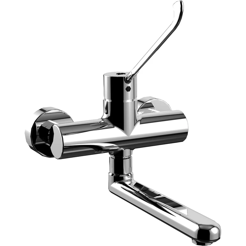Miscelatore Lavello A Parete Con Leva Clinica Candy Cromo