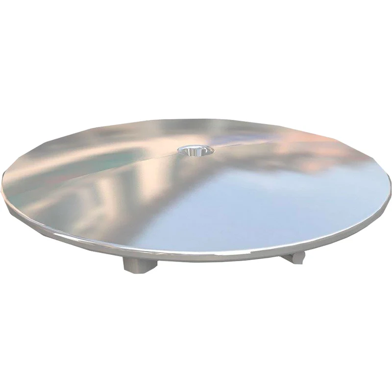 Cover Cromo Per Piletta Doccia Foro Ø 90 Foro 90 Mm