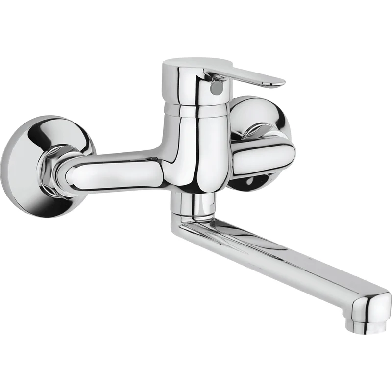 Miscelatore Lavello A Muro P3 Cromo