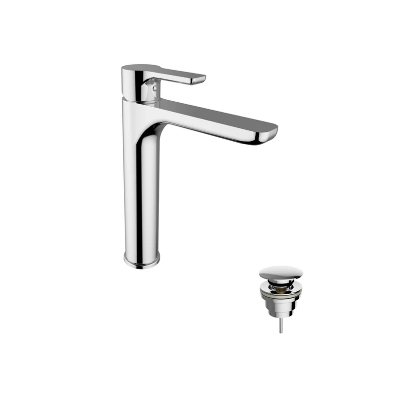Miscelatore Lavabo Super Goodlife C/Scarico Click Clack - Cromo